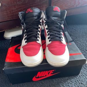 Air Jordan Carmine 1s (GS)